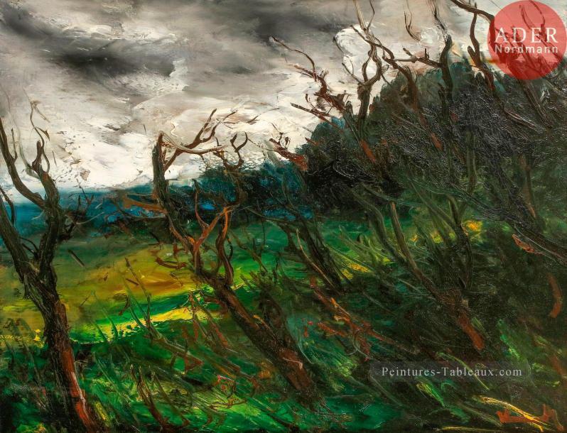 Paysage orageux Maurice de Vlaminck Peintures à l'huile